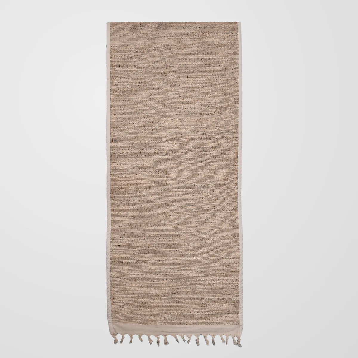Banana fibre mat laid flat