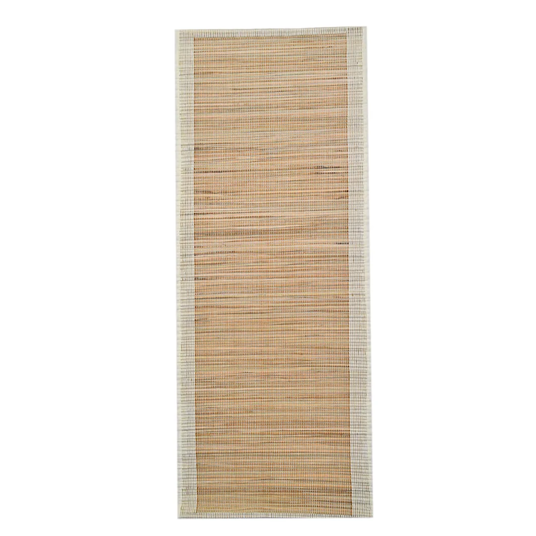 Sambu Frame bordered grass mat laid flat